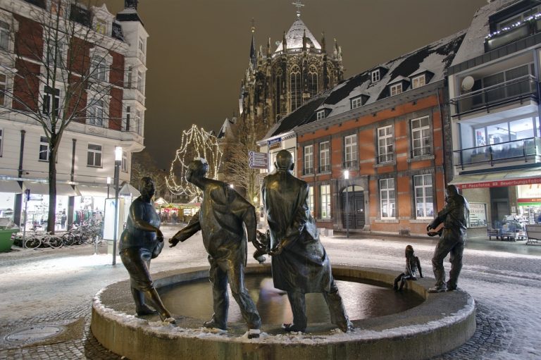 Aachen Kış Manzarası